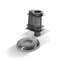 Anclaje Ducha Conex. 1/2" C/Borne Puesta a Tierra