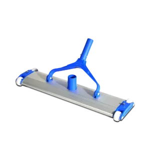 Limpiafondo Aluminio 48CM 4 Ruedas y Cepillo de PP