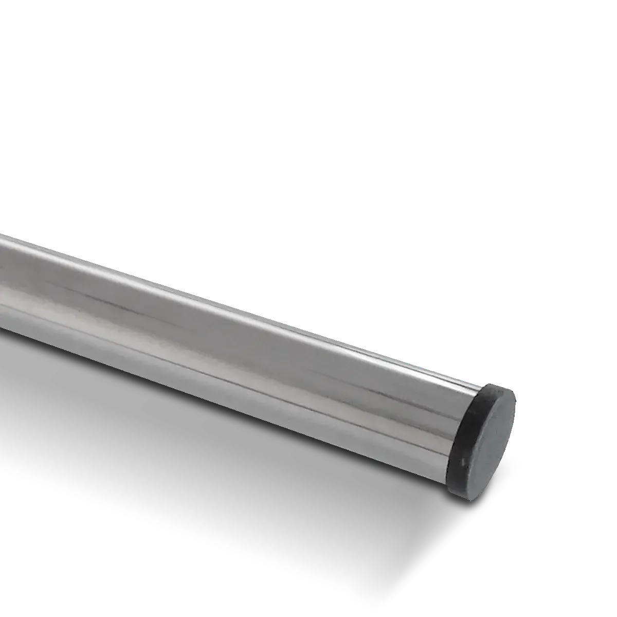 129050 Baranda Recta 1.20M Acero Inoxidable C/Regatones