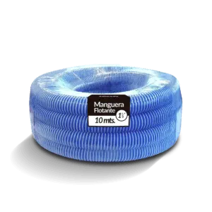 Rollo Manguera 10 MTS FLOT Cristal C/Terminales Ø 1 1/2"