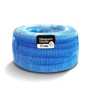 Rollo Manguera 15 MTS FLOT Cristal C/Terminales Ø 1 1/2"