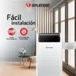 Aire acondicionado portátil 14000 BTU Frío/Calor WiFi Splendid - Imagen 3