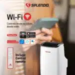 Aire acondicionado portátil 9000 BTU Frío/Calor WiFi Splendid - Imagen 7