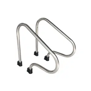 Pasamano corto arv 2 unid.inox 42 mm.