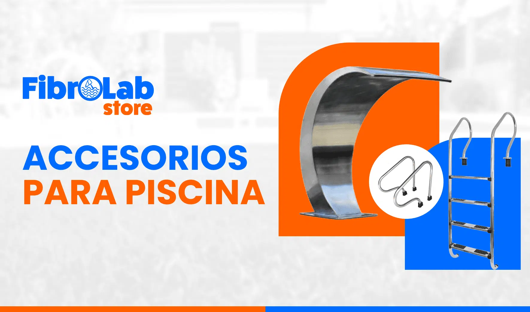 escaleras para piscina